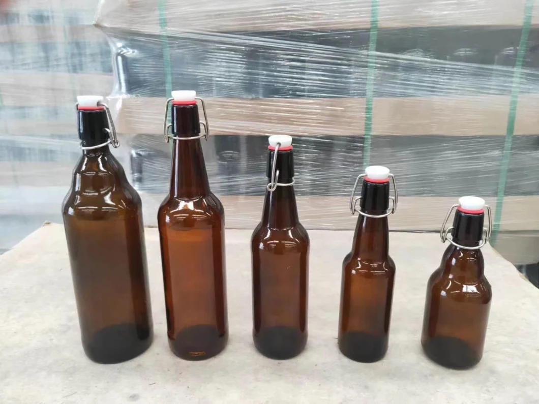 Factory Direct Pressure 330ml Brown Beer Bottle Red Wine Bottle Health Wine Bottle Ice Wine Bottle Soda Cola Bottle