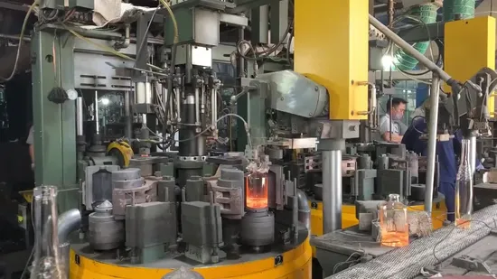 Bottiglia di vetro di whisky vodka brandy gin di alta qualità da 250 ml, 350 ml, 500 ml, 700 ml, 750 ml