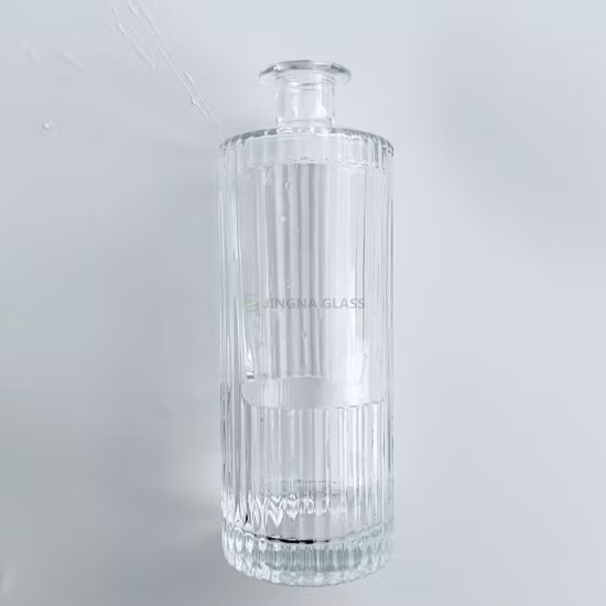 Bottiglie per bottiglie con stampa di imballaggi in ceramica personalizzate per animali, cavalli, quadrati rotondi, spirito natalizio, liquore, vodka, gin, tequila