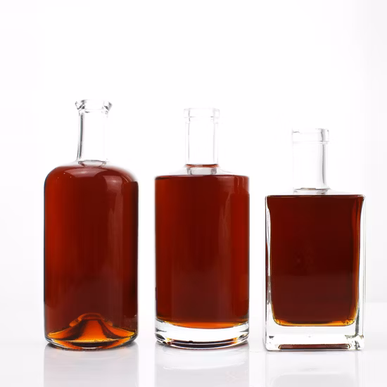 Bottiglie personalizzate per whisky, vodka, gin, bottiglia di vetro vuota, liquore, costume fantasia, vodka, gin, bottiglia di vetro